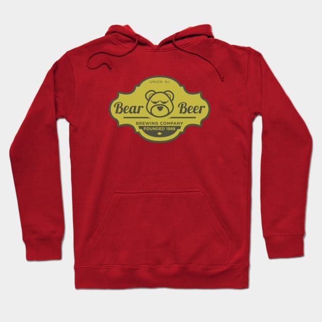 Bear Beer Hoodie by bobbuel